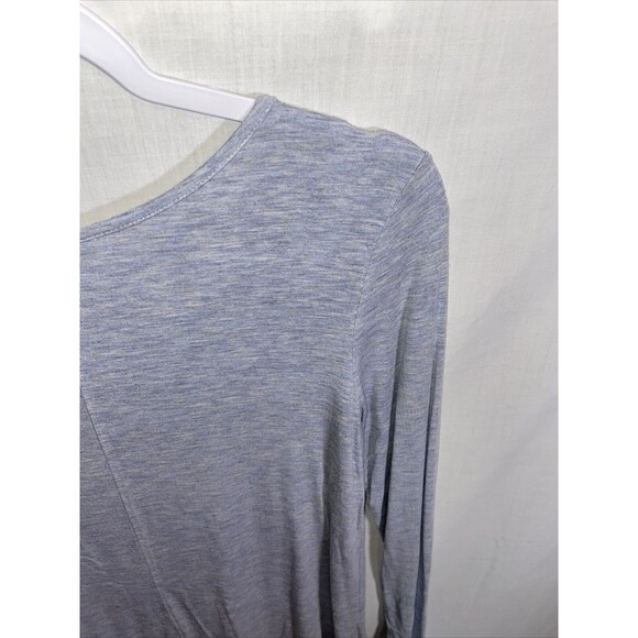 Kenar Casual Tunic Women’s Size Medium Gray Long Sleeve Round Neck - Picture 10 of 12